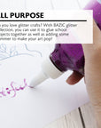 6.76 FL OZ (200 mL) Classic Color Glitter Glue