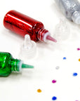 0.67 FL OZ (20 mL) 6 Classic Color Glitter Glue