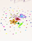 0.67 FL OZ (20 mL) 6 Classic Color Glitter Glue