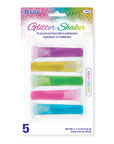 0.21 oz (6g) 5 Neon Color Glitter Shaker