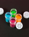 0.28 oz (8g) 4 Neon Color Glitter Shaker