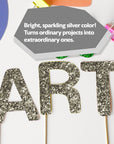 1lb / 16 oz Silver Glitter