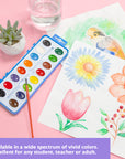 16 Ct. Semi Moist Watercolor w/ Brush