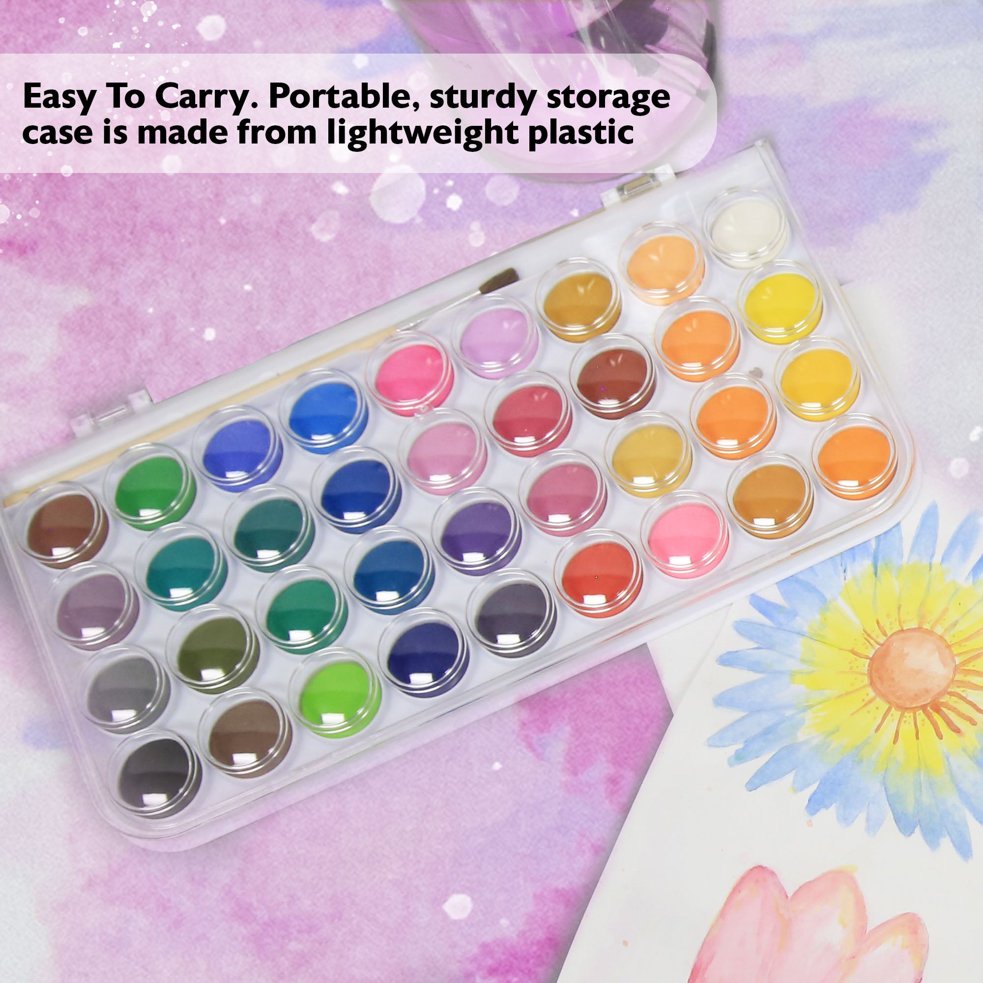 36 Ct. Watercolor w/ Brush