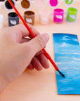 0.17 FL OZ (5 mL) 12 Color Kid's Paint w/ Brush