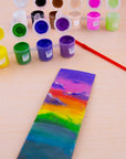 0.17 FL OZ (5 mL) 12 Color Kid's Paint w/ Brush