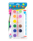 0.17 FL OZ (5 mL) 12 Color Kid's Paint w/ Brush