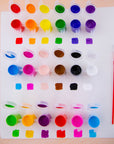 0.17 FL OZ (5 mL) 18 Color Kid's Paint w/ Brush