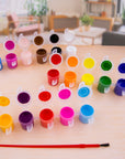 0.17 FL OZ (5 mL) 18 Color Kid's Paint w/ Brush