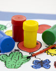 0.6 FL OZ (18 mL) 4 Color Poster Paint w/ Brush