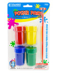 0.6 FL OZ (18 mL) 4 Color Poster Paint w/ Brush