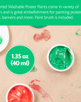 1.35 FL OZ (40 mL) 4 Color Fingerpaint