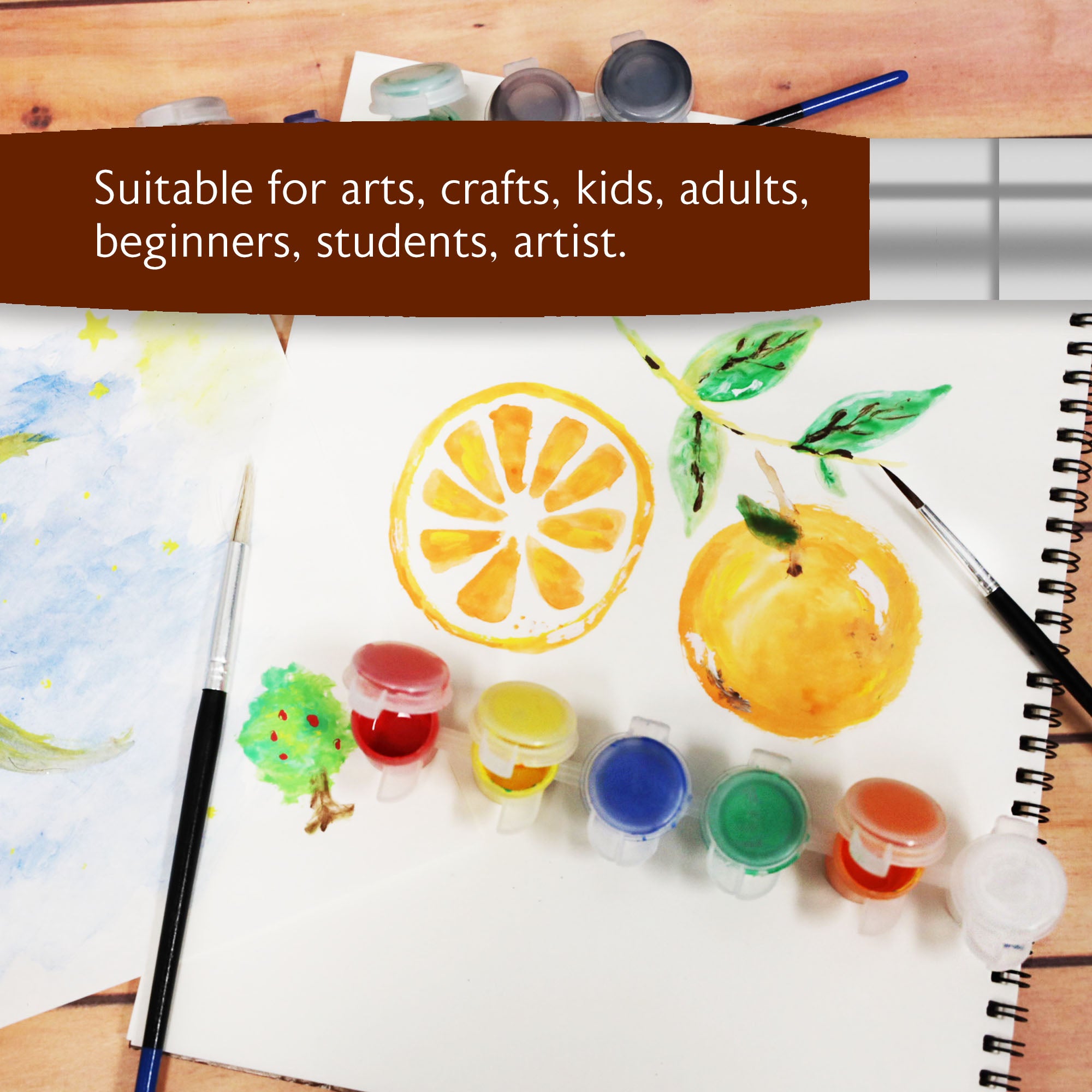 All Purpose Paint Brush (15/Pack)