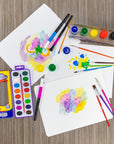 Asst. Size Kid's Paint Brush Set (5/Pack)
