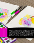 Jumbo Kid's Paint Brush Set (4/Pack)