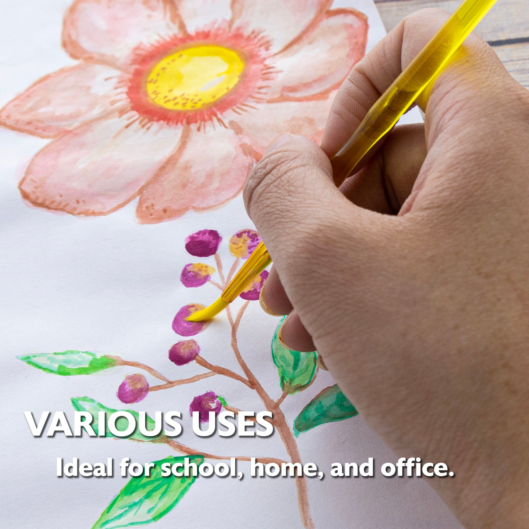 12-pieces Assorted Artist Paint Brush