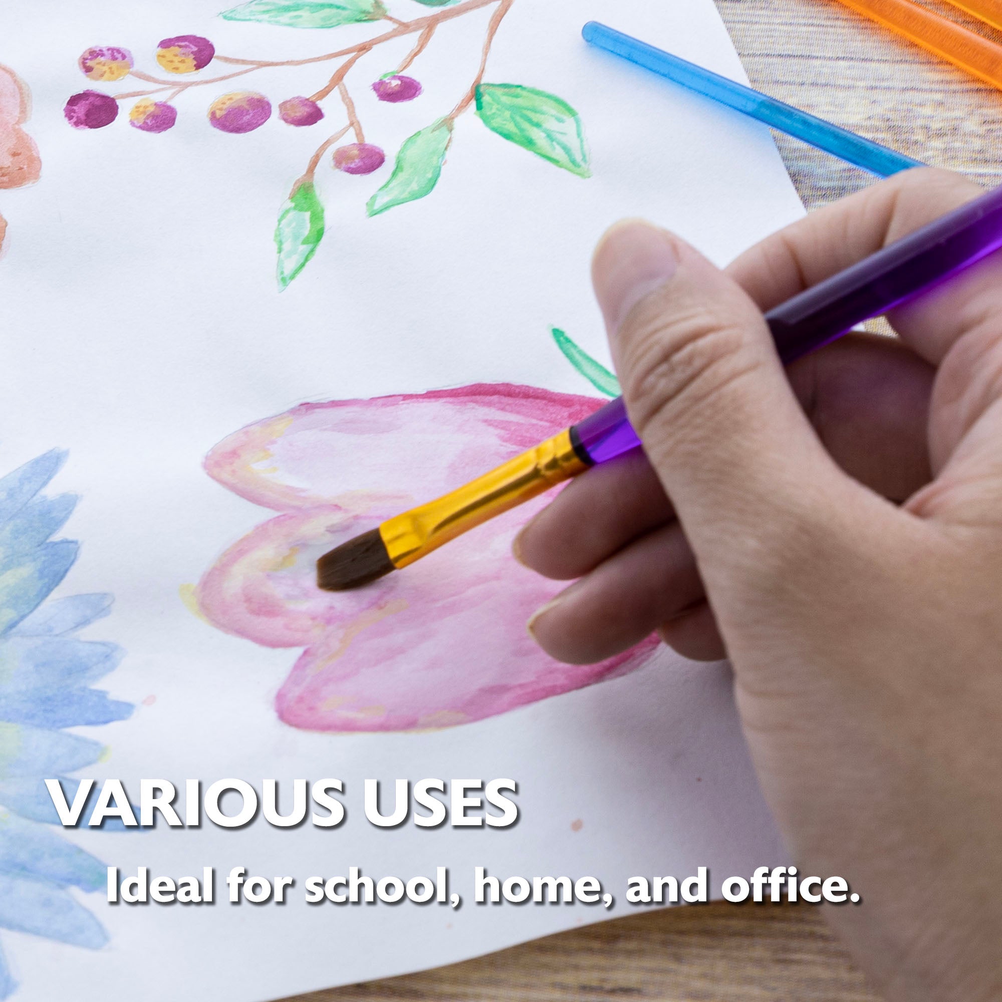 18-pieces Assorted Artist Paint Brush