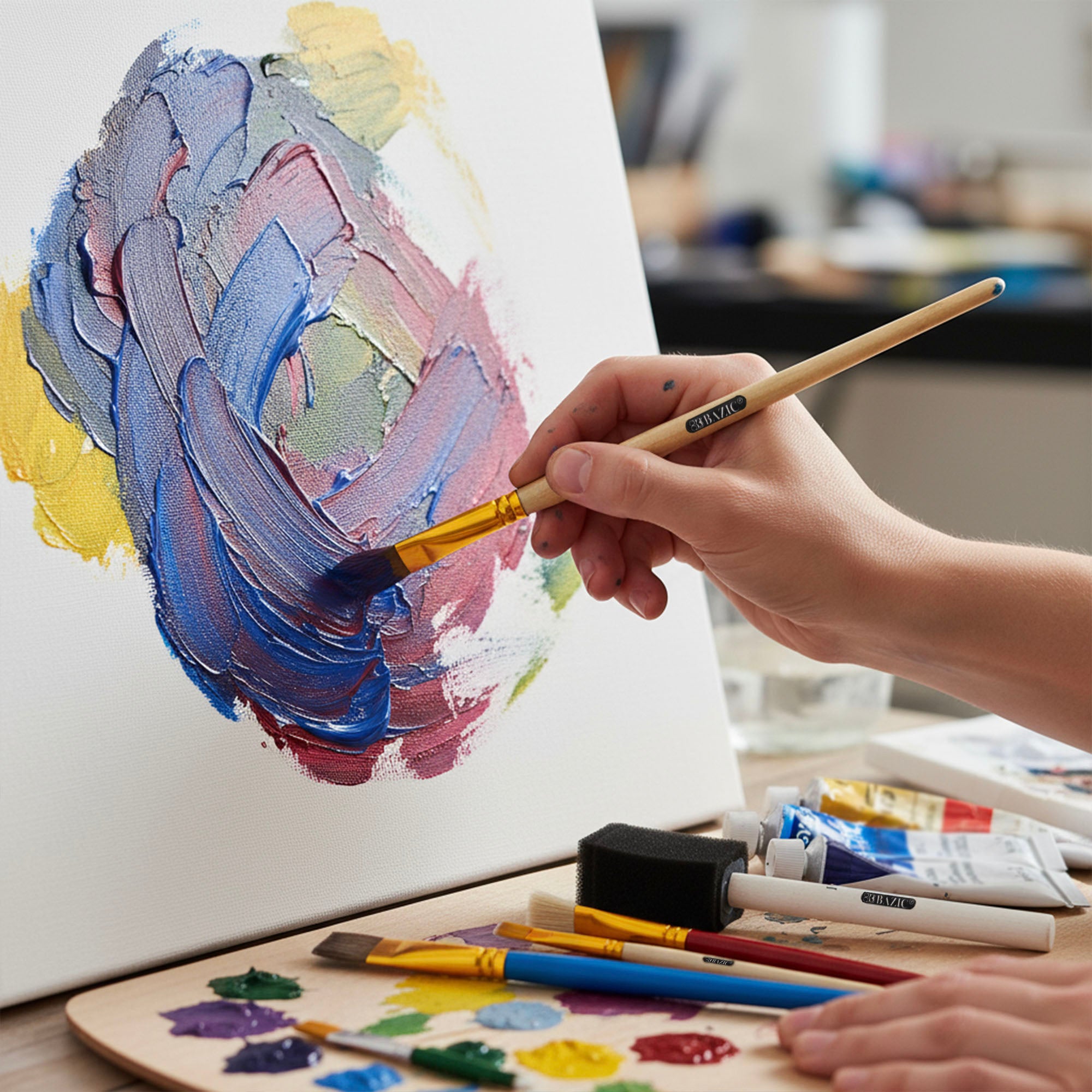 25-pieces Assorted All Purpose Brushes