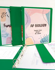 Binder View 0.5" Green 3-Ring w/ 2-Pockets