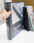 1" Black PVC-Free Slant-D Ring View Binder w/ 4-Pockets