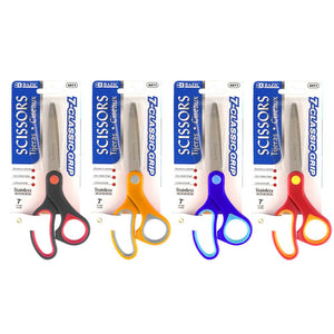 Office Scissors 7" Soft Grip