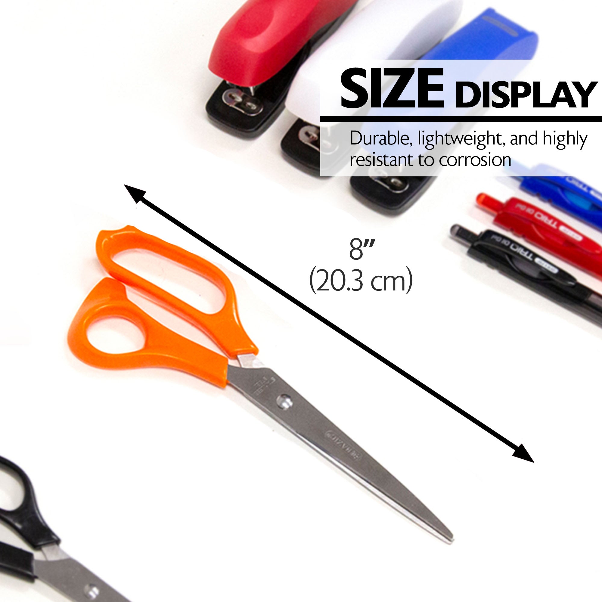 8" Classic Stainless Steel Scissors