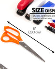 8" Classic Stainless Steel Scissors