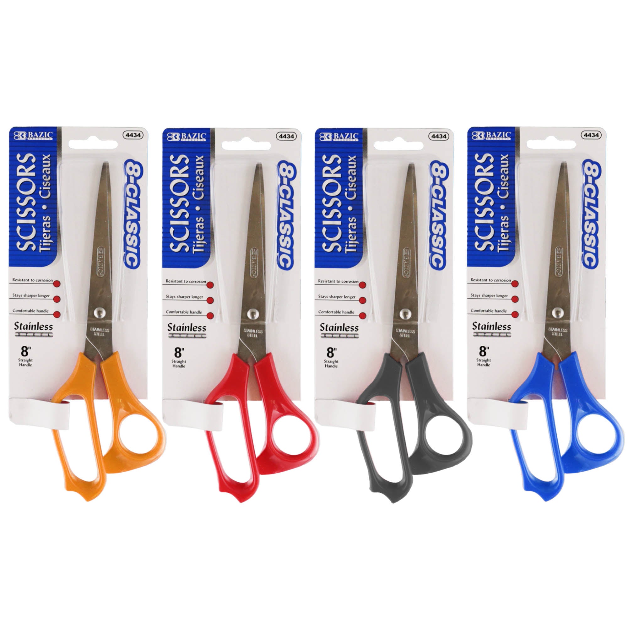 8" Classic Stainless Steel Scissors