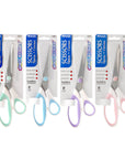 8" Pastel Axicia Grip Multipurpose Stainless Steel Scissors