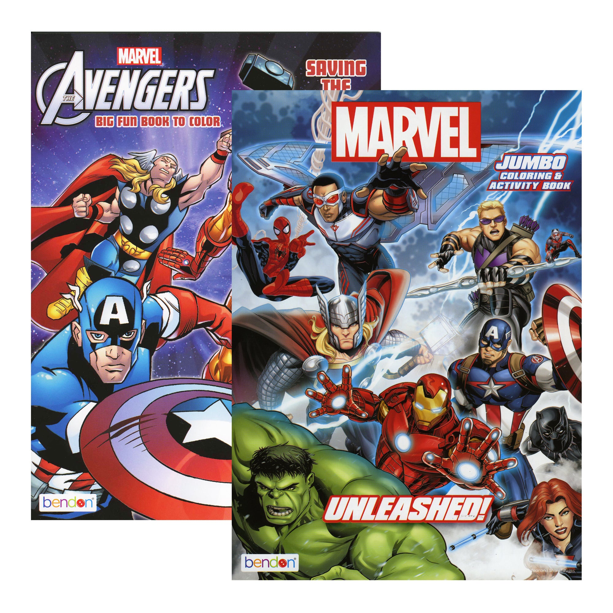 AVENGERS & MARVEL Coloring Book