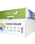 EAGLE COLOR (30% PCW) 8.5" X 11" Blue Colored Copy Paper (500 Sheets/Ream)