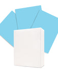 EAGLE COLOR (30% PCW) 8.5" X 11" Blue Colored Copy Paper (500 Sheets/Ream)