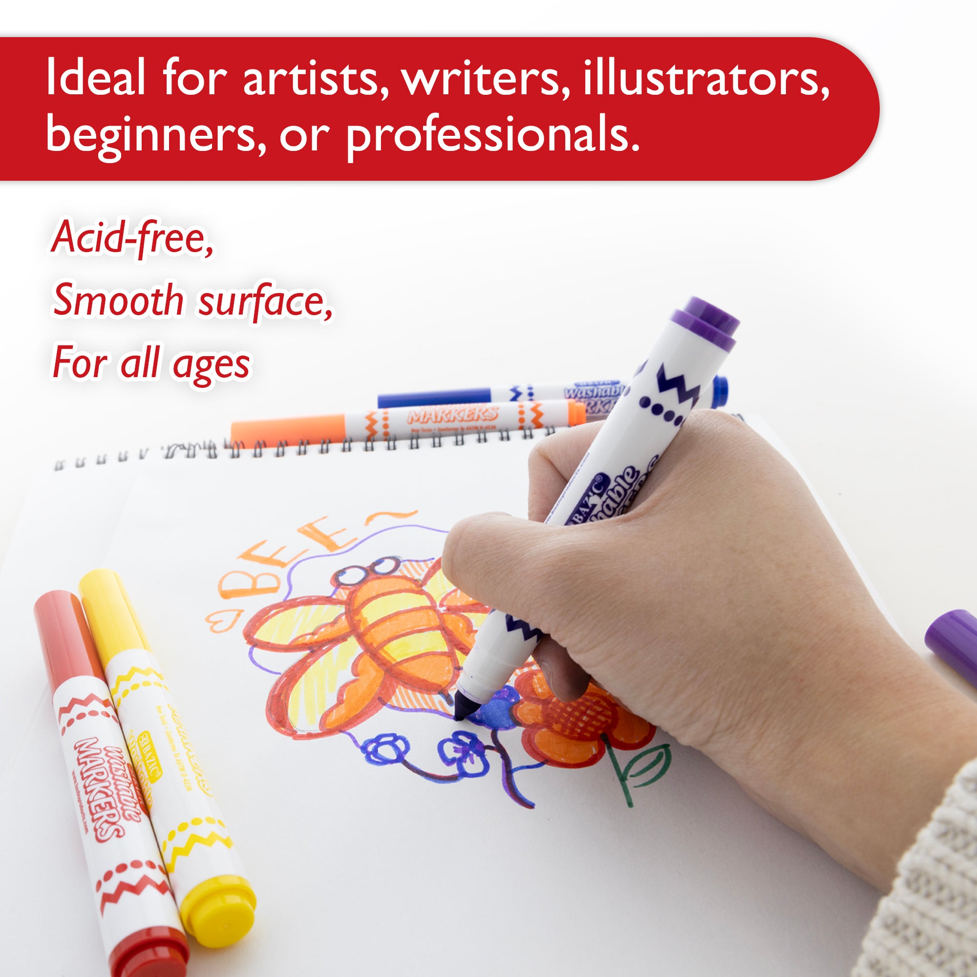 40 Ct. 9" X 9" Top Bound Spiral Sketch Pad