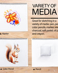 Sketch Pad Top Bound Spiral 9"X 9"(40 Ct.)