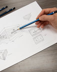 30 Ct. 9" X 12" Top Bound Spiral Sketch Pad