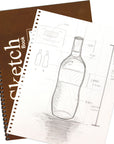 30 Ct. 8.5" X 11" Side Bound Spiral Sketch Book