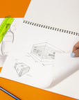 30 Ct. 8.5" X 11" Side Bound Spiral Sketch Book