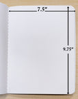 Composition Book UNRULED Premium Blue Marble 100 Ct.