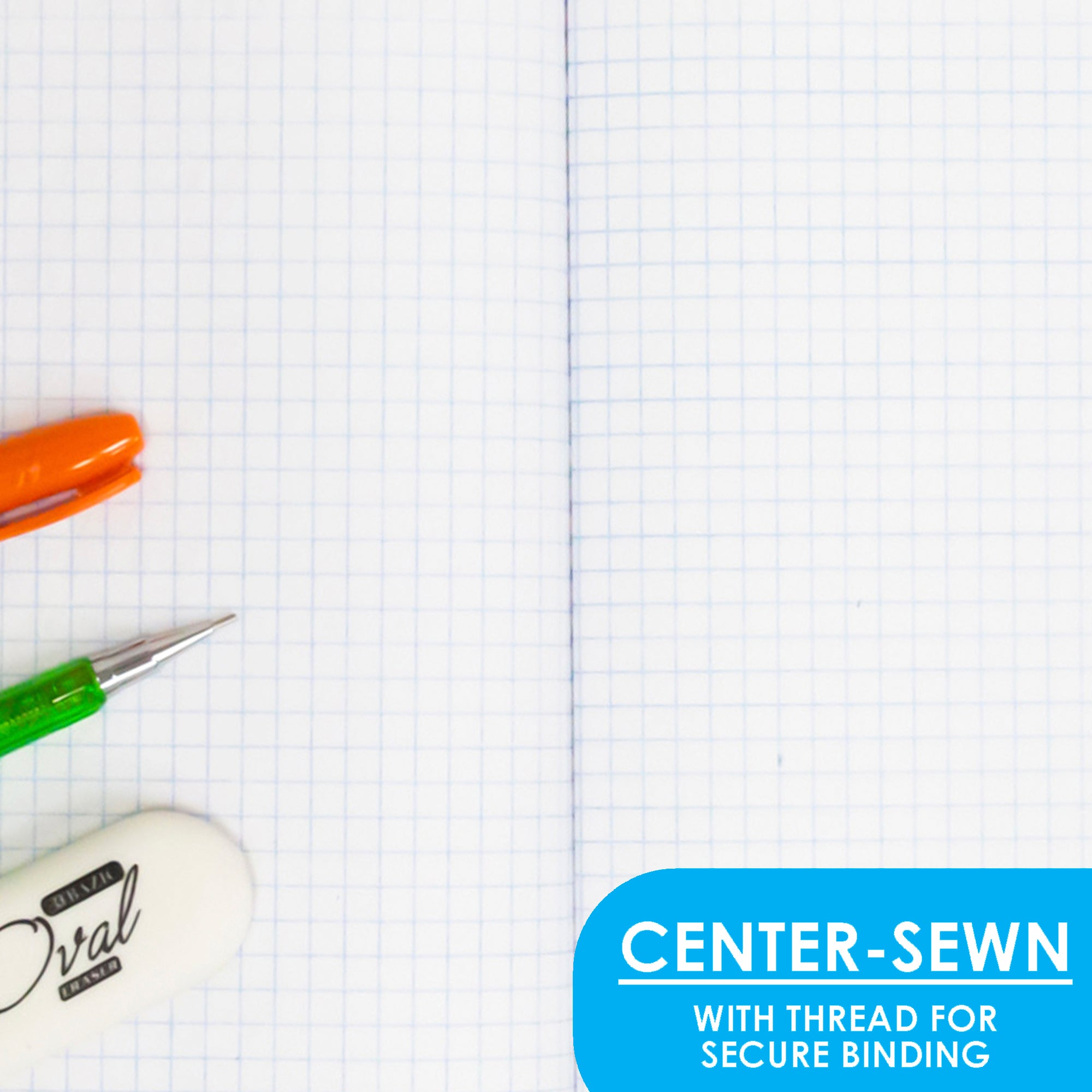 5-1" Quad-Ruled 100 Ct. Premium Marble Composition Book