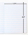 80 Ct. 4.5" x 3.25" Mini Marble Composition Book (2/Pack)