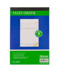 50 Sets 5 9/16" x 8 7/16" 2-Part Carbonless Sales Order Book