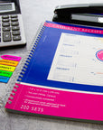 Cash or Rent Spiral Bound Receipt Book 2-Part Carbonless 7 5/8" x 10 7/8" (200 Sets)