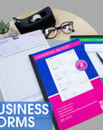 50 Sets 8 3/8" x 10 11/16" 2-Part Carbonless All Purpose Order Book