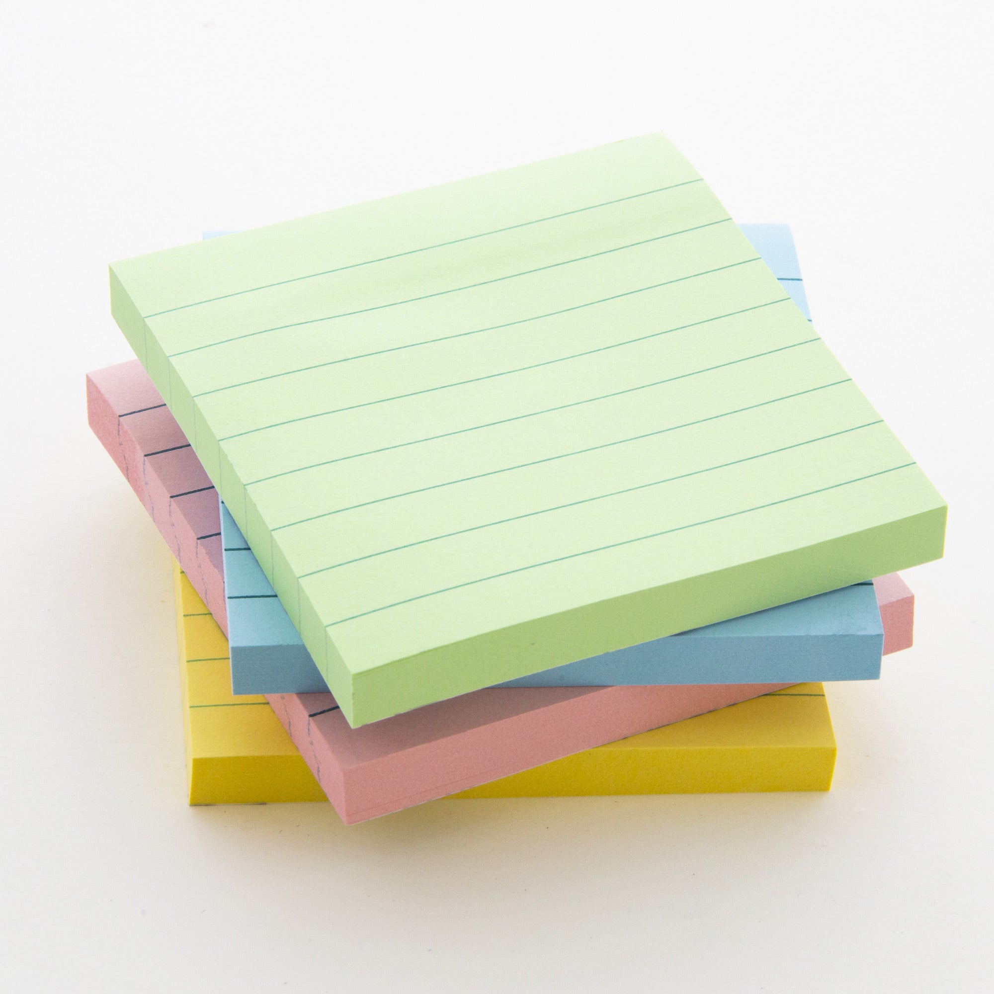 40 Ct. 3" X 3" Lined Sticky Notes (3/Pack)