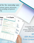 50 Ct. White Multipurpose Paper