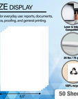 50 Ct. White Multipurpose Paper
