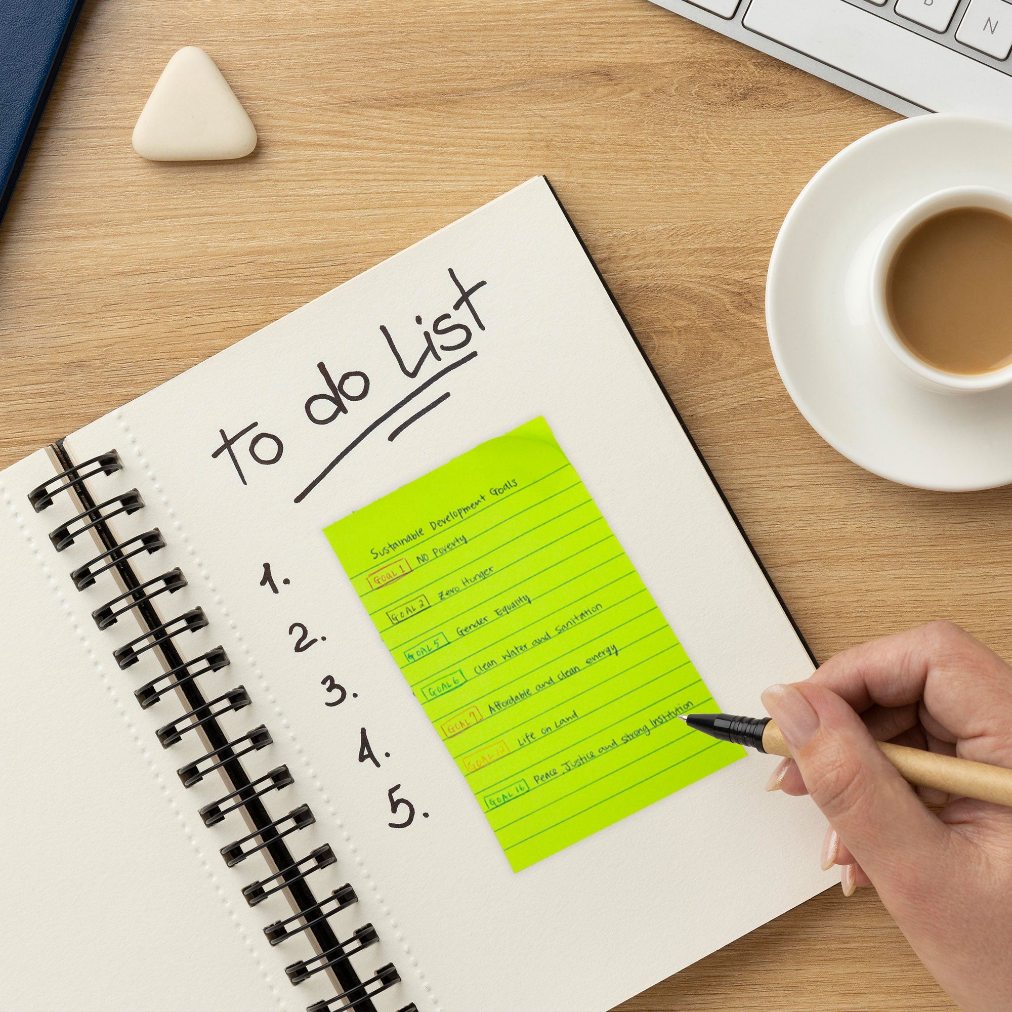 50 Ct. 4" X 6" Neon Lined Sticky Notes