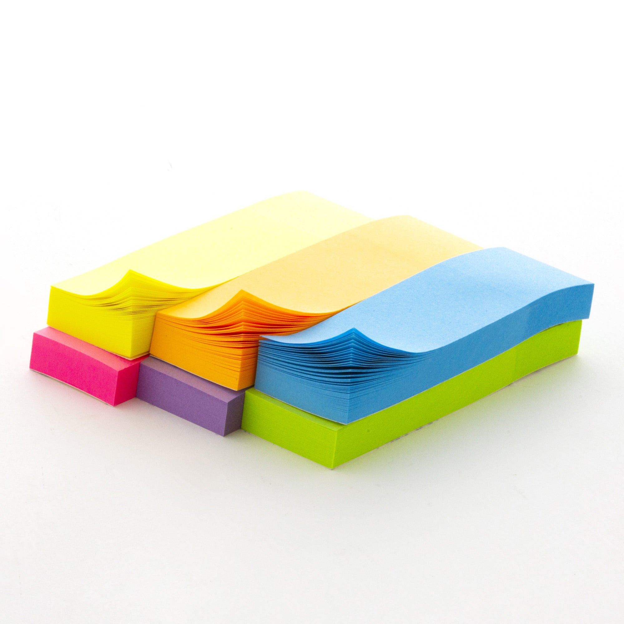 80 Ct. 1" X 3" Neon Page Markers (6/Pack)