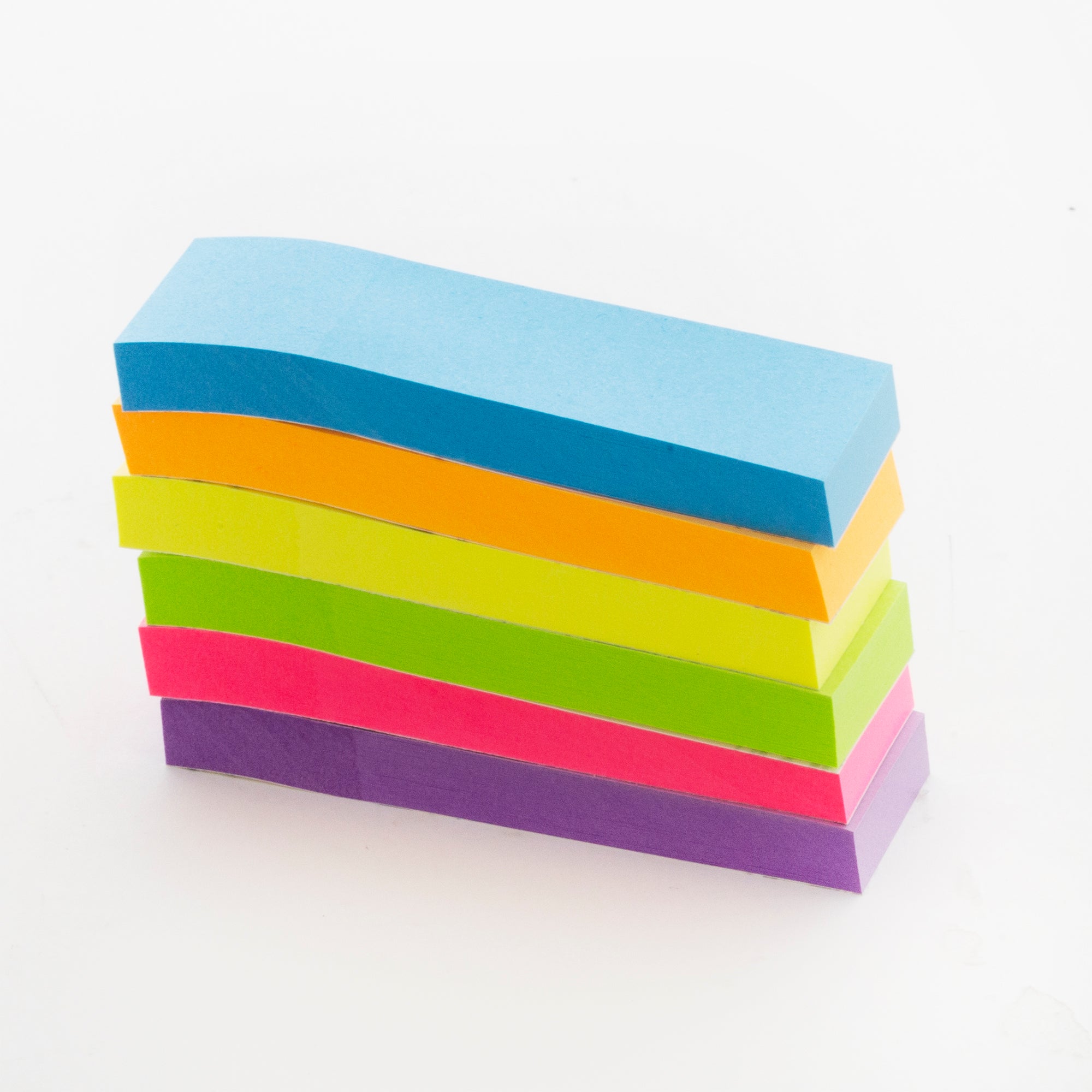 80 Ct. 1" X 3" Neon Page Markers (6/Pack)