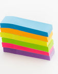 Flag Neon Page Markers 1" X 3" 80 Ct. (6/Pack)